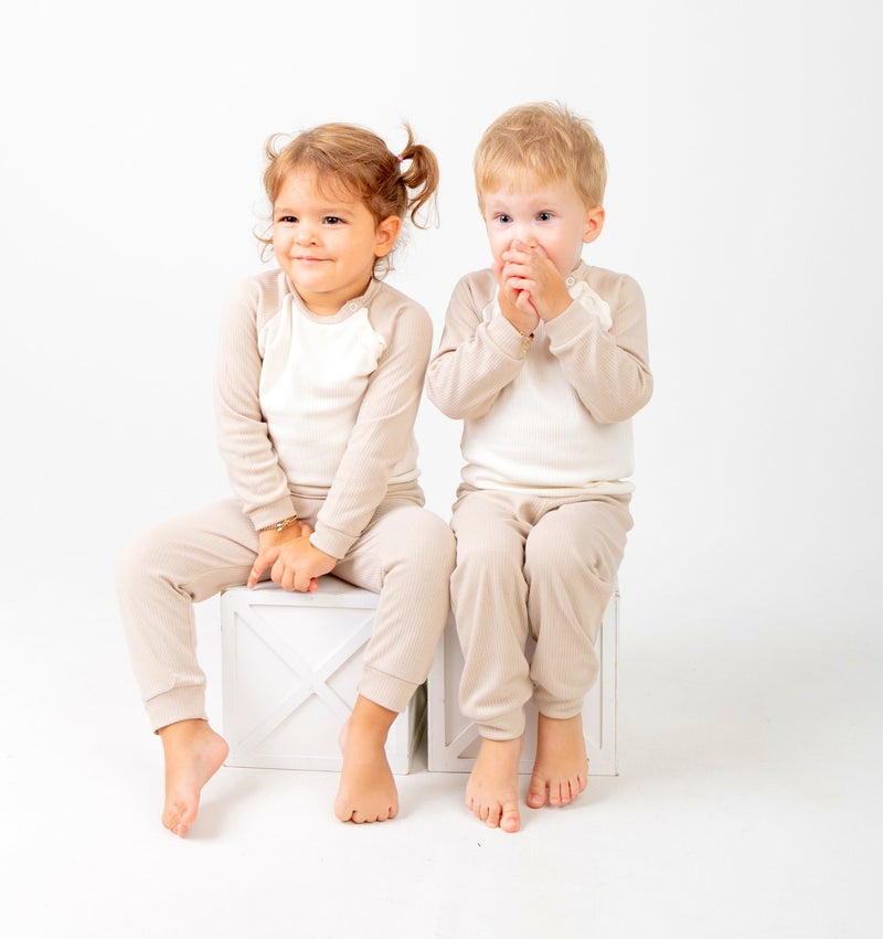 Sarebaby Comfort Series Unisex Baby Set Set of 3 Extra Soft 100% Cotton Special Twill Fabric  - Image 1