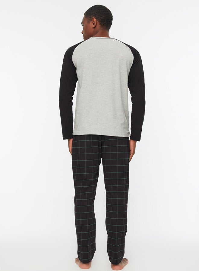 trendyol Plaid Knitted Pajama Set THMAW21PT0879 - Image 5