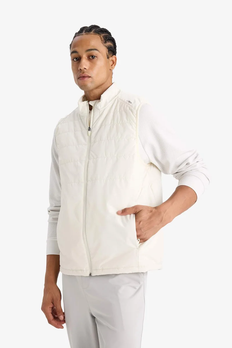 Defacto  DeFactoFit Regular Fit Woven Vest for Men | Best Price UAE