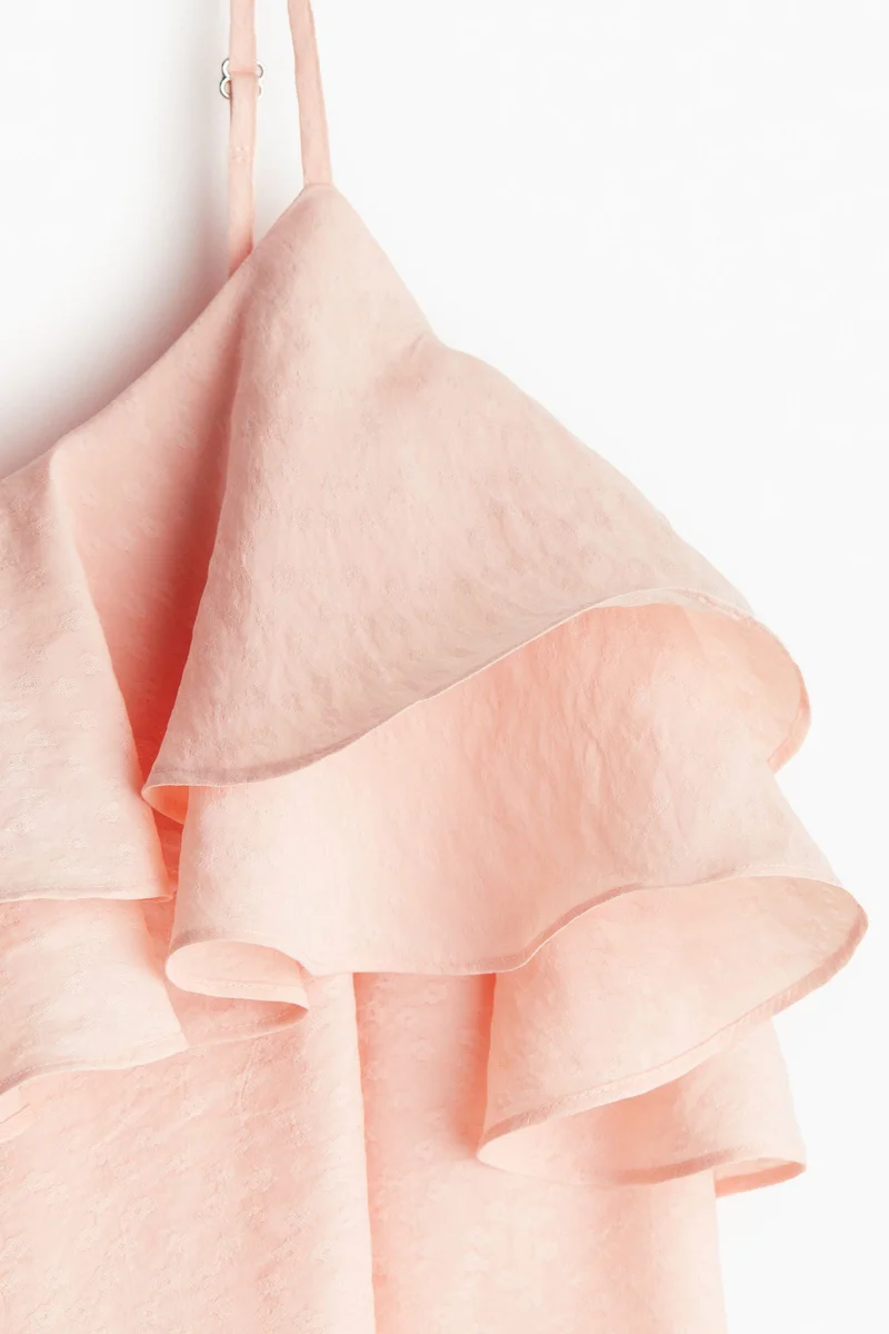 H&M Flounce-Top Strappy Dress