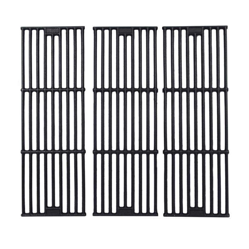 GGC بدائل شوايات GGC لشواية Chargriller 3001 5050 3008 3030 3725 4000 5252 King Griller 3008 5252 وغيرها 3 قطع من شوايات الطهي المصنوعة من الحديد الزهر 19 34 × 6 34 لكل منها