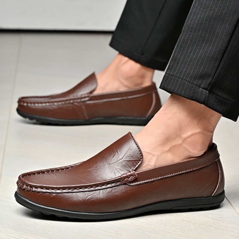 2024 Spring Large Size Men'S Casual Shoes, Popular Export Item, Men'S Slip-On Loafers, One-Piece Dropshipping - Image 4