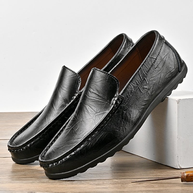 2024 Spring Large Size Men'S Casual Shoes, Popular Export Item, Men'S Slip-On Loafers, One-Piece Dropshipping - Image 2