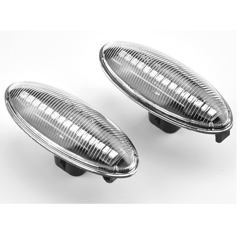 Front Fender Dynamic LED Side Markers Turn Signal Light Assembly Replacement for Toyota RAV4 Corolla Auris Yaris OEM Fit Clean Lens Turn Signal Light for Toyota RAV4 Corolla Auris
