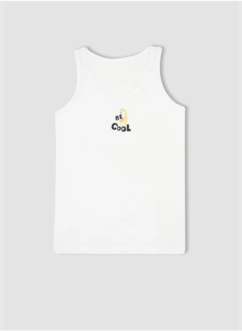 DeFacto 2 Pack Regular Fit Giraffe Print Vest