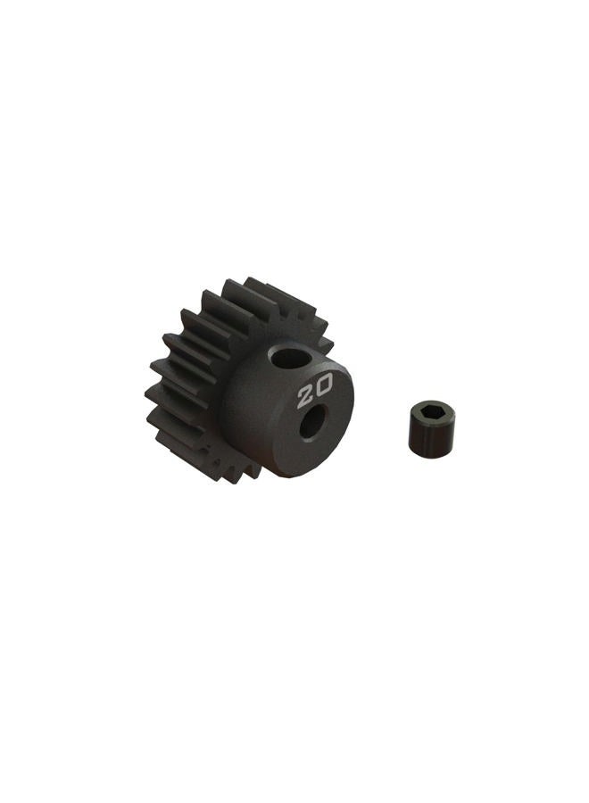 20T 0.8Mod 1/8" Bore CNC Steel Pinion Gear ARA311082 Gears & Differentials