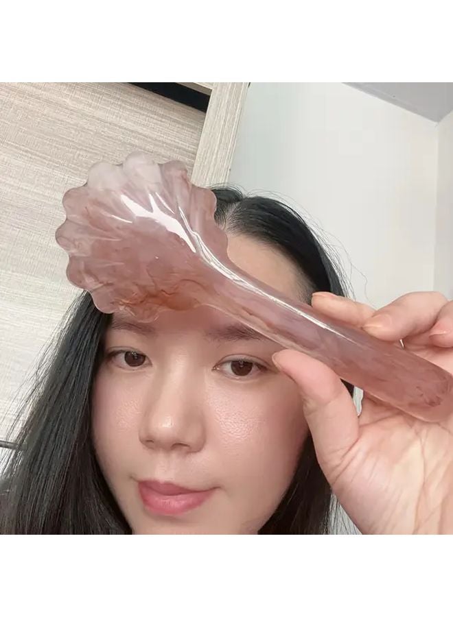 مشط تدليك بقشرة رمادية دليل استخدام للرأس وفروة الرأس والرقبة والظهر والخصر والساقين لتحفيز خطوط الطول - أداة طبية صينية تقليدية - Image 3