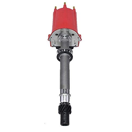 A-Team Performance أداء A-Team - موزع OEM 4.3L V6 TBI EFI - متوافق مع GMC شيفروليه 262 1985-199 6 أسطوانات بلازر S10 S15 جيمي سونوما C K شاحنة بونتياك، غطاء أحمر - Image 5