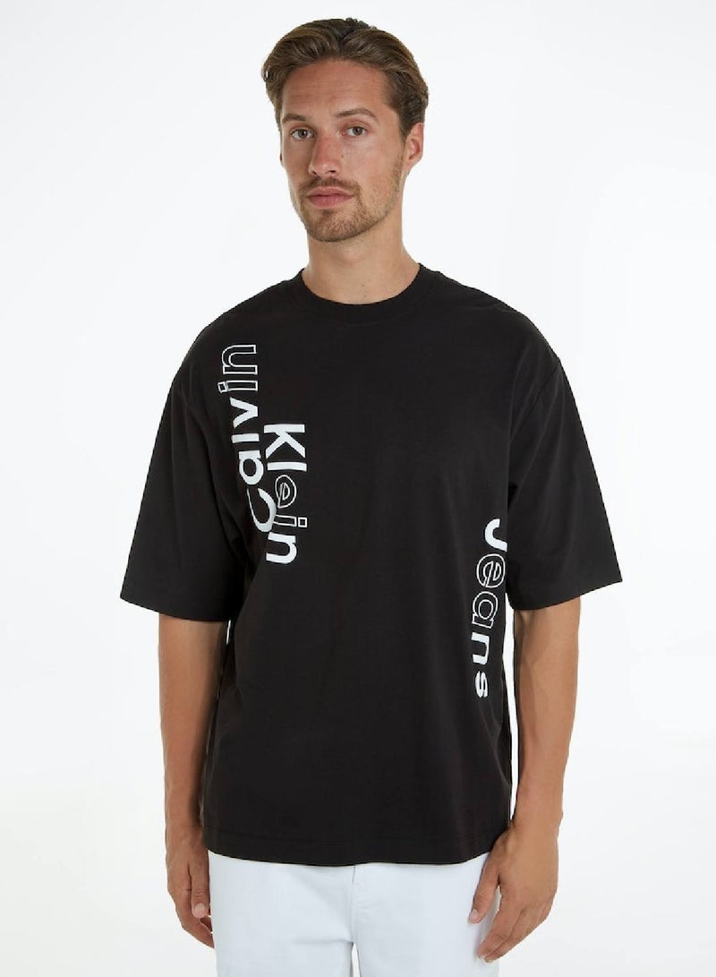 Calvin Klein Jeans Blocking Graphic Short Sleeve T-Shirt - Image 1