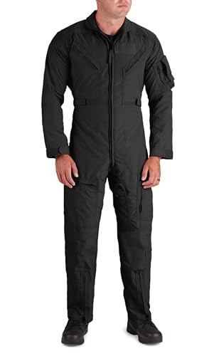 Propper Men's CWU 27/P Nomex Flight Suit, Black, 42 Regular - Image 1