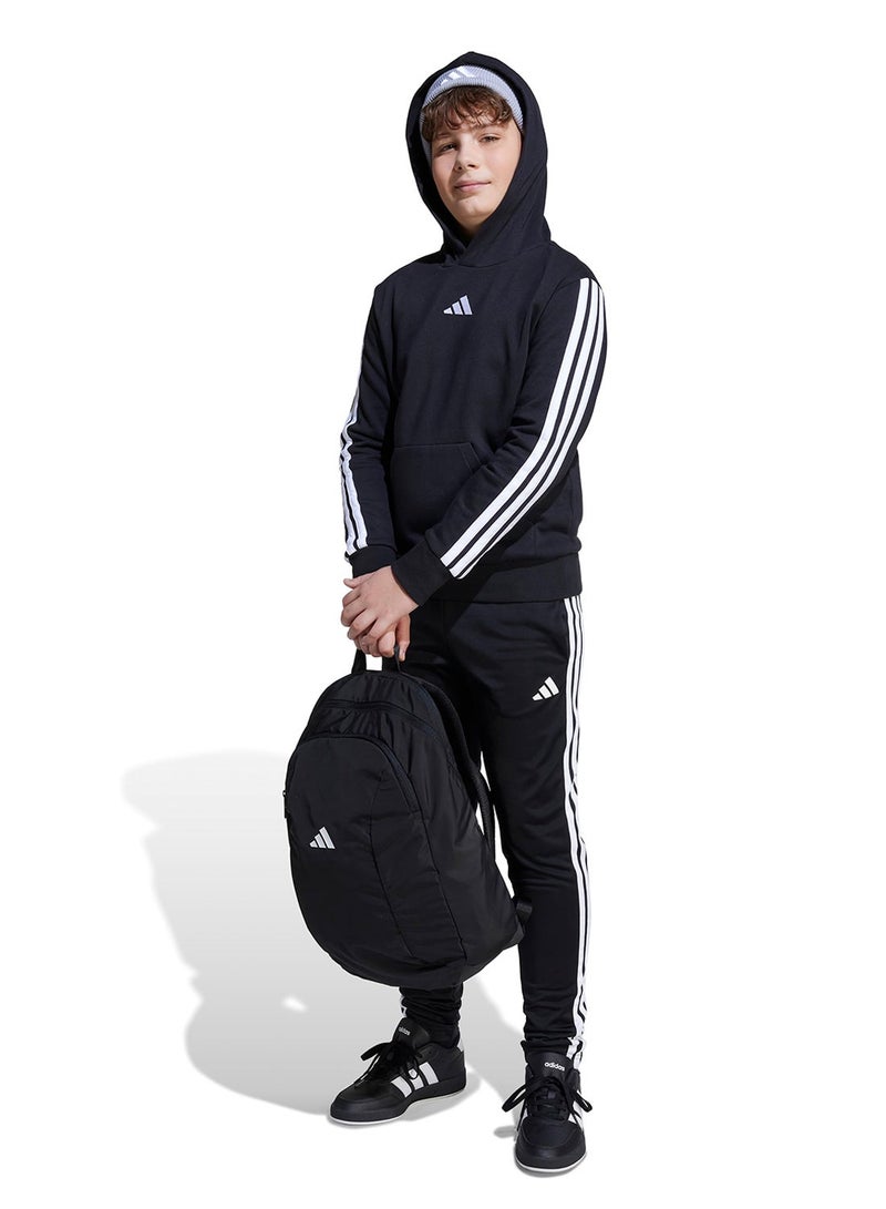 adidas كنزات بغطاء رأس للأطفال باللون الأسود - Image 5