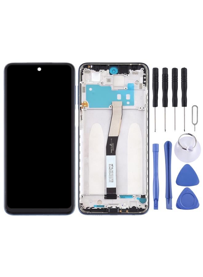 erorex Replacement LCD Screen and Digitizer Full Assembly with Frame for Xiaomi Redmi Note 9S / Redmi Note 9 Pro Max / Redmi Note 9 Pro India / Redmi Note 9 Pro / Note 10 Lite Black - Image 2