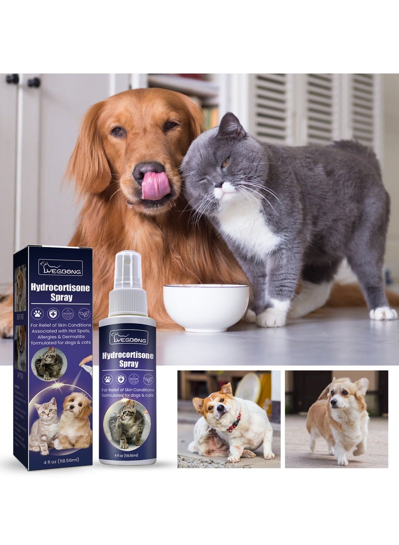 YEGBONG Pet Deworming liquid cat & dog flea & tick cleaner lice & tick removal drops (Anti-itch spray) - Image 1
