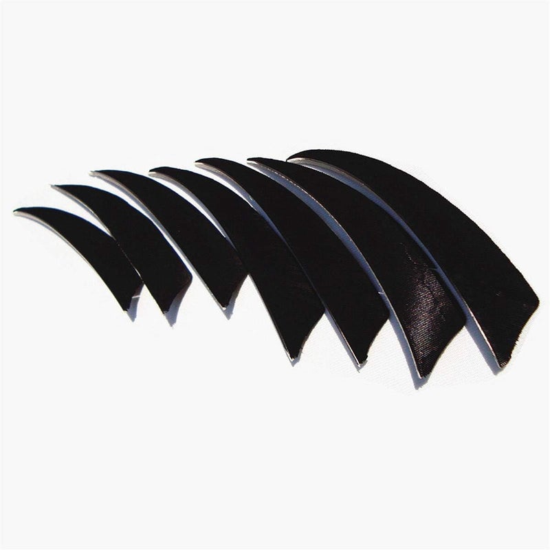 Letszhu Archery Arrows Feather Fletching 4 Inch Real Turkey Vanes for Hunting Target Shooting (25 Pack) - Image 2