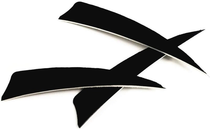 Letszhu Archery Arrows Feather Fletching 4 Inch Real Turkey Vanes for Hunting Target Shooting (25 Pack) - Image 1