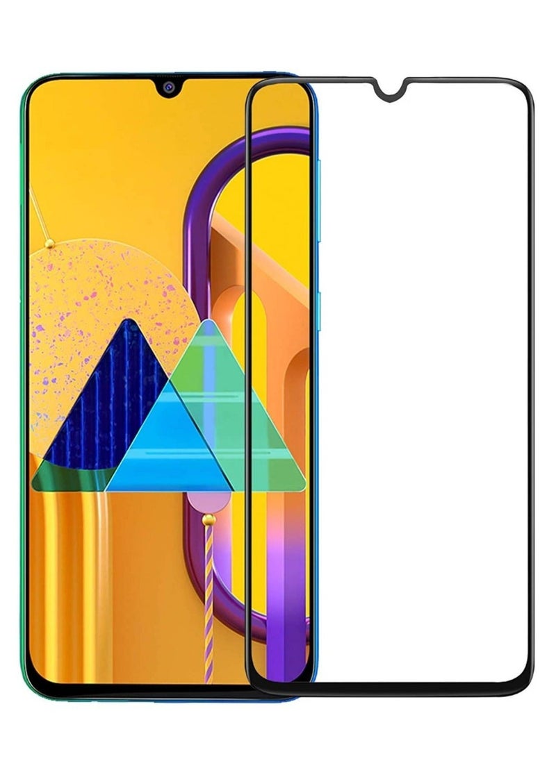HuHa Screen Guard for Samsung Galaxy M30s / M30 / M31 / M21 / A30 / A30s / A50 / A50s Tempered Glass Screen Protector Full Glue Edge-to-Edge Gorilla Screen Protector  - Image 1