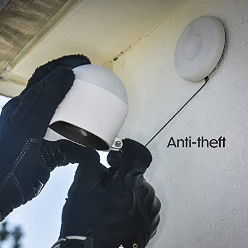 Wasserstein Anti-Theft Mount for Google Nest Cam Outdoor or Indoor, Battery - Made for Google Nest (2-Pack) (Camera Not Included) - Image 4