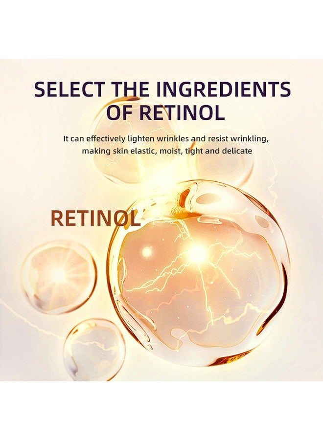 MOIKA Retinol Cream Anti-Aging and Retinol Serum Anti-Aging & Frming, Anti Aging Collagen Firming Serum Anti wrinkle Cream Skin Tightening Lifting Hydrating Cream and Serum Combo - Image 4