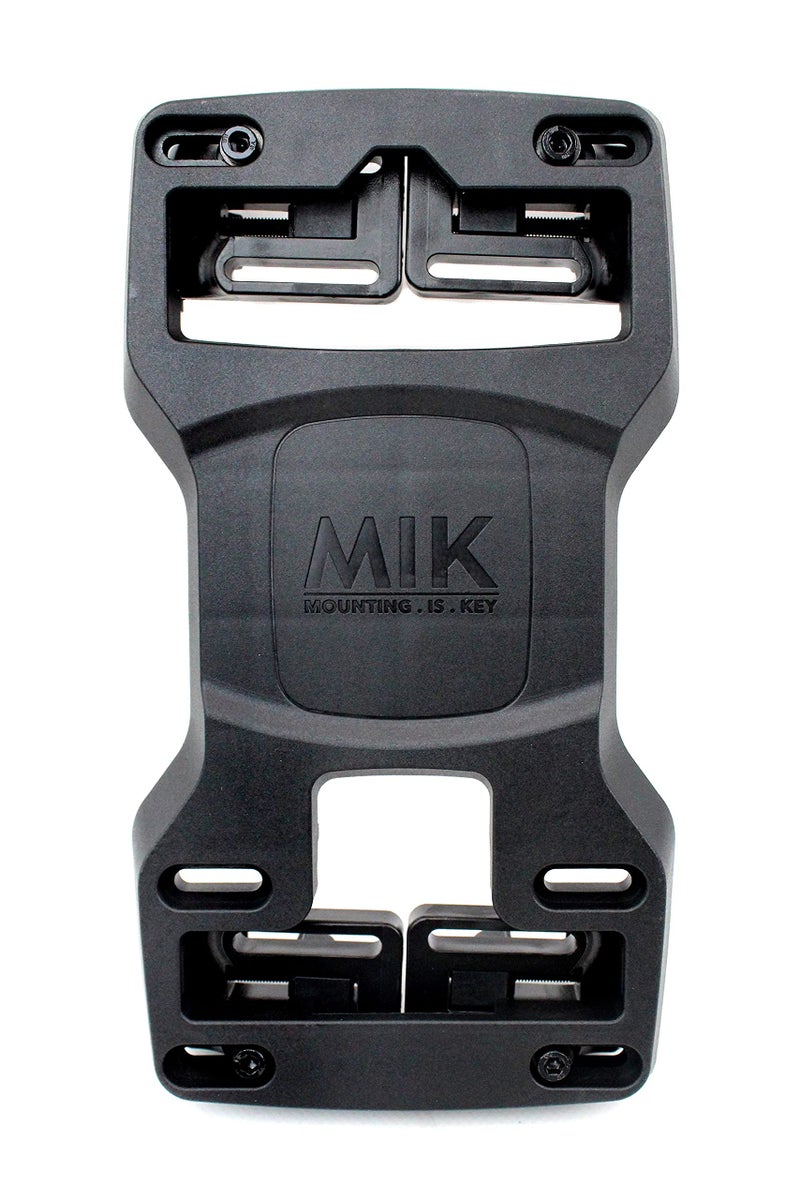 Basil MIK Carrier Plate, Luggage Carrier Plate, Black - Image 3