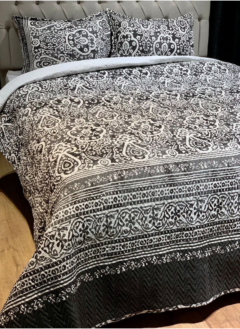 Family Bed Coverlet Set Cotton 2 pieces size 180 x 240 cm model 196 from Family Bed  - Image 1