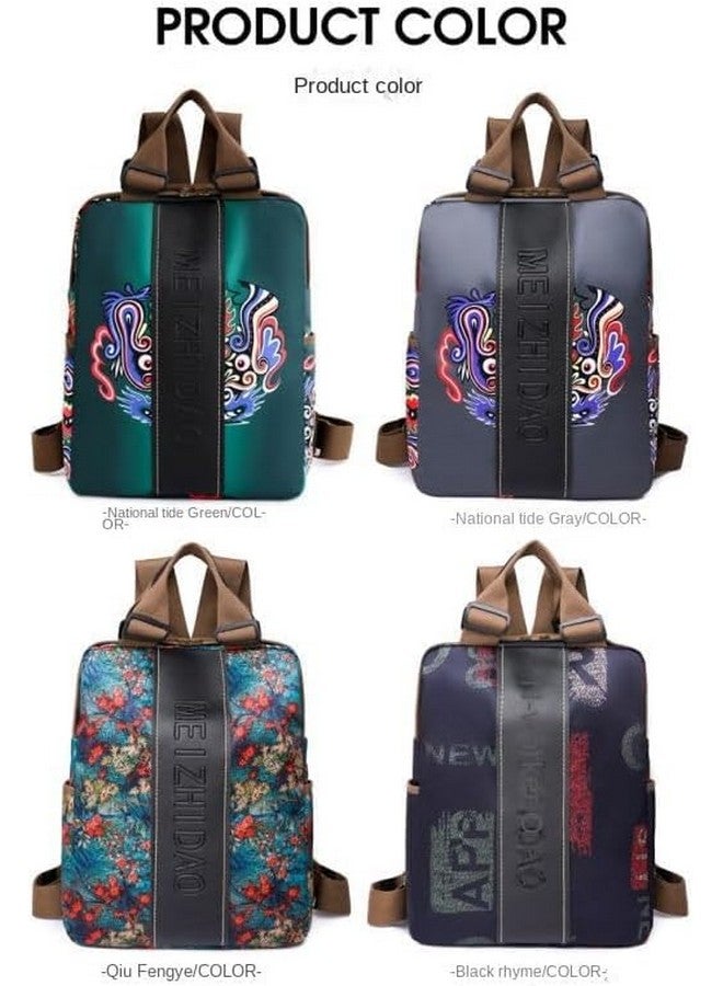 موكا حقيبة ظهر MOCA العصرية غير الرسمية من النايلون للنساء والفتيات مقاس M حقيبة متعددة الأغراض للسفر، غير رسمية، الكلية، المكتب، حقيبة هدايا العمل للنساء (رمادي) - Image 2