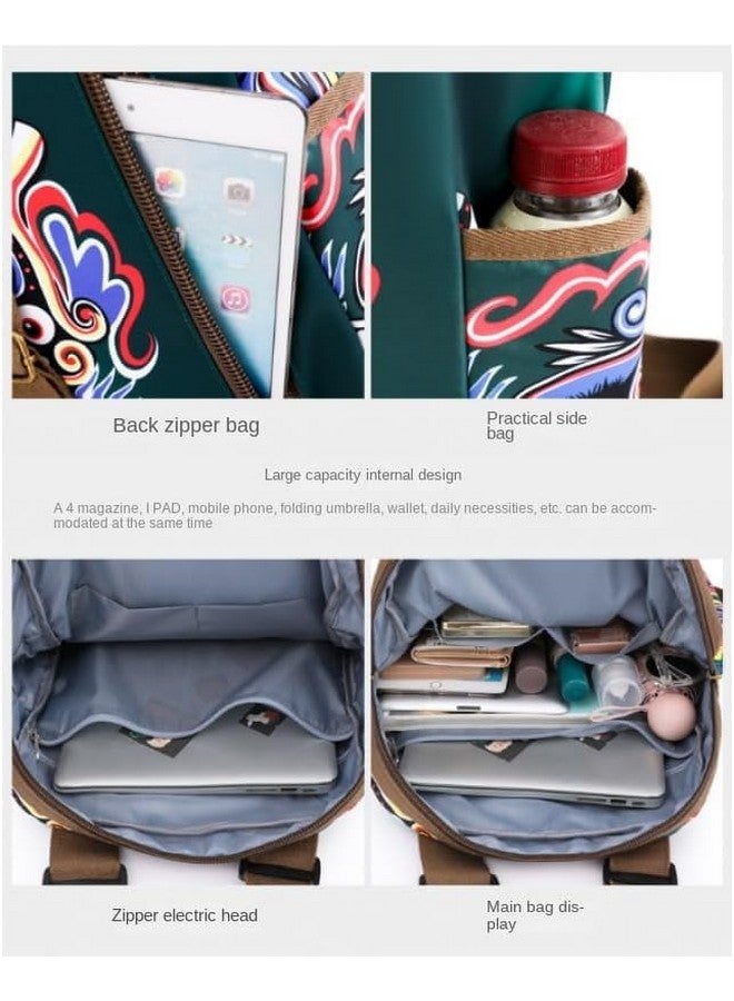 موكا حقيبة ظهر MOCA العصرية غير الرسمية من النايلون للنساء والفتيات مقاس M حقيبة متعددة الأغراض للسفر، غير رسمية، الكلية، المكتب، حقيبة هدايا العمل للنساء (رمادي) - Image 4