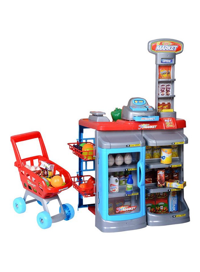Home Supermarket Kids Playset