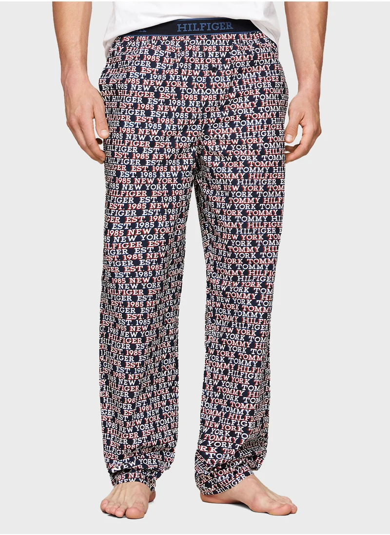 TOMMY HILFIGER Logo Band Pants