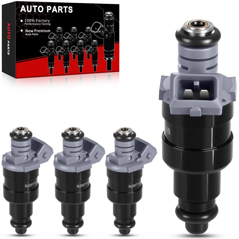AOTPAT Fuel Injectors 25L L4 Fit forJeep 19972002 Wrangler 19962000 Cherokee forDodge 19962002 Dakota OE RL030778AB 53030778AB 4 Pack - Image 2