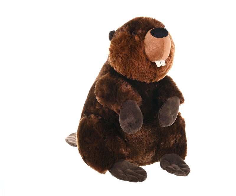 Wild Republic Beaver Plush, Stuffed Animal, Plush Toy, Kids Gifts, Cuddlekins, 12" - Image 1