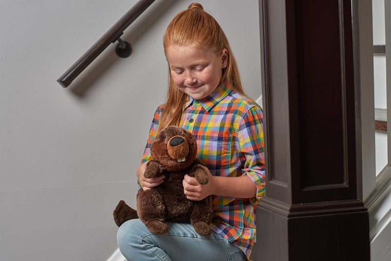 Wild Republic Beaver Plush, Stuffed Animal, Plush Toy, Kids Gifts, Cuddlekins, 12" - Image 2
