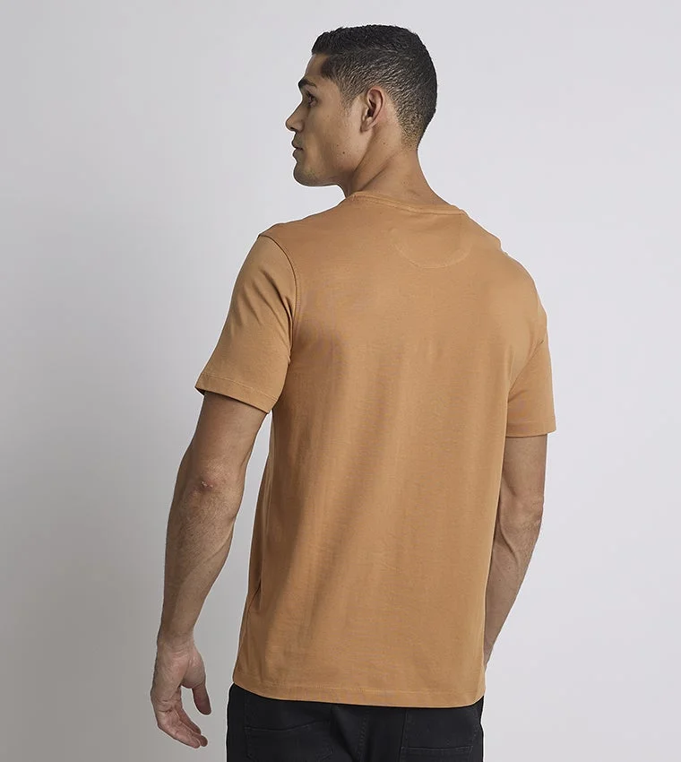 Ben Sherman  Ben Sherman Men's Crew Neck Short Sleeve Graphic T-Shirt for Men | Best Price UAE