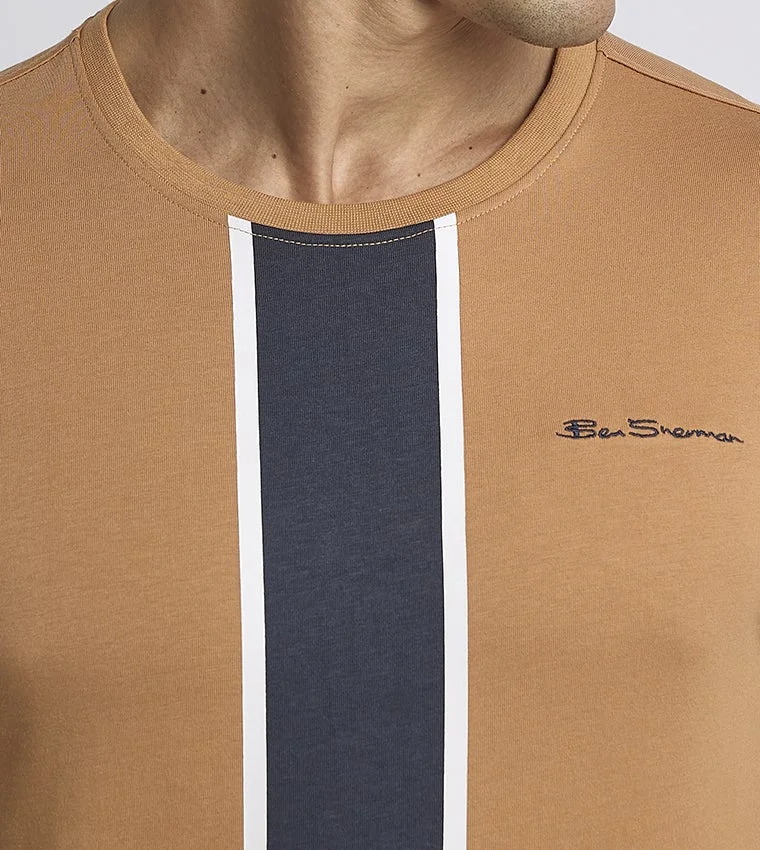 Ben Sherman  Ben Sherman Men's Crew Neck Short Sleeve Graphic T-Shirt for Men | Best Price UAE