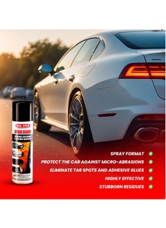 MAFRA 3 Pieces MA-FRA Deca Flash 250ML Tar Remover Spray – Powerful Car Adhesive Residue Cleaner Micro-Abrasion Protection Easy Spray Application Italian Formula for Tar Spots, Glue, Stubborn Residues Safe on Car Paint  - Image 2