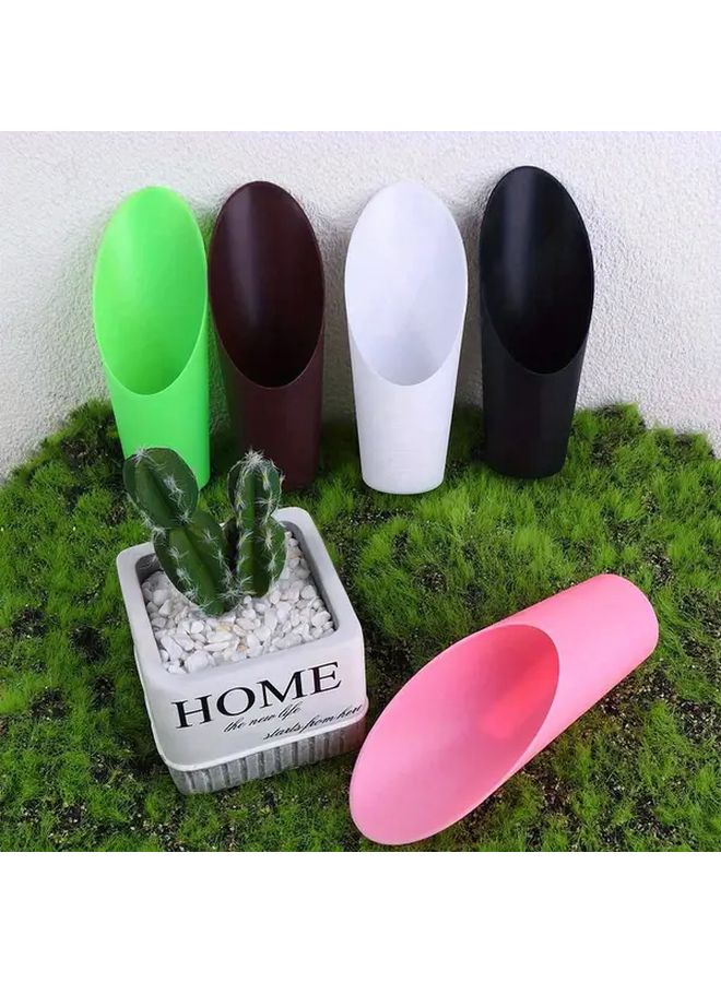 Green Plastic Dual Ended Garden Spade Shovel For Bonsai Succulent Planting - Image 4