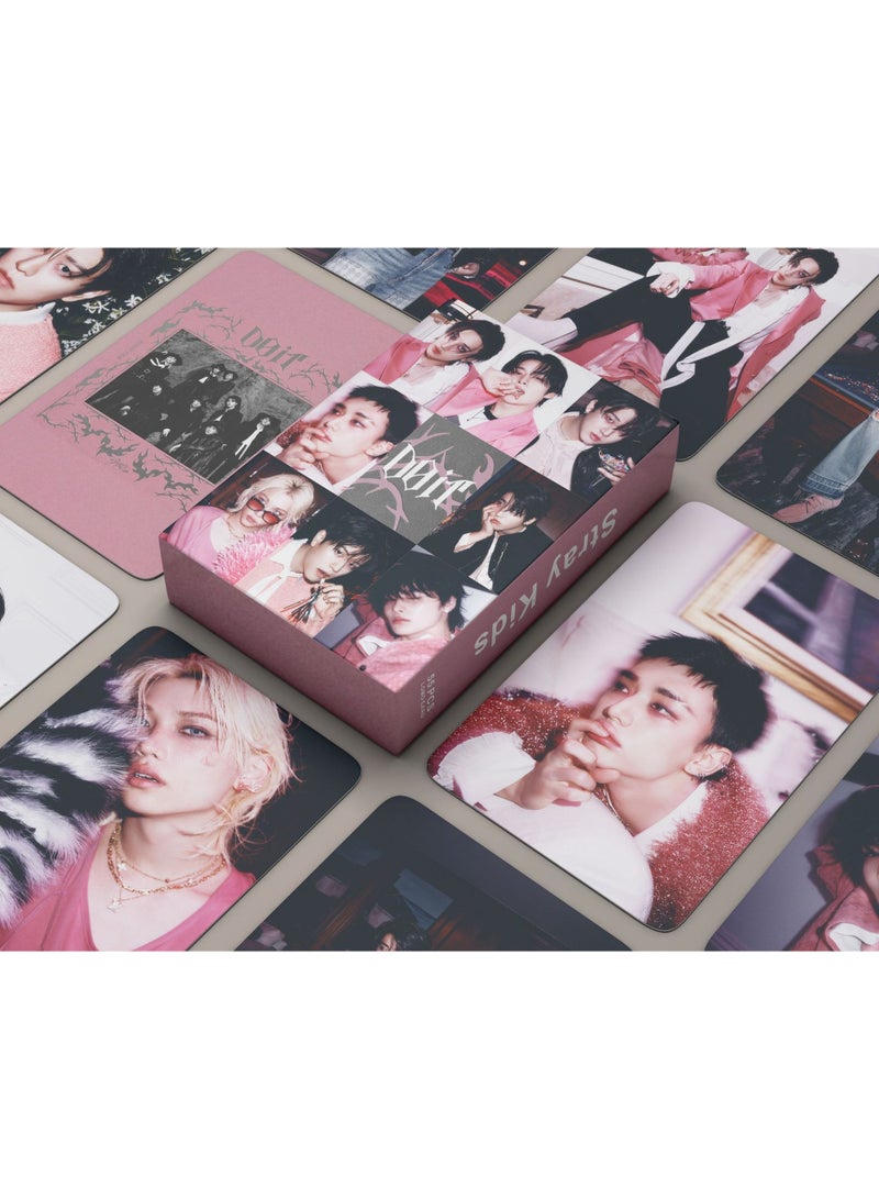 إيهوم 55 قطعة من أغنية Stray Kids الجديدة "DO IT Lomo Card" - Image 1