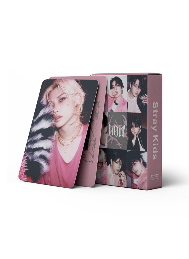 إيهوم 55 قطعة من أغنية Stray Kids الجديدة "DO IT Lomo Card" - Image 5