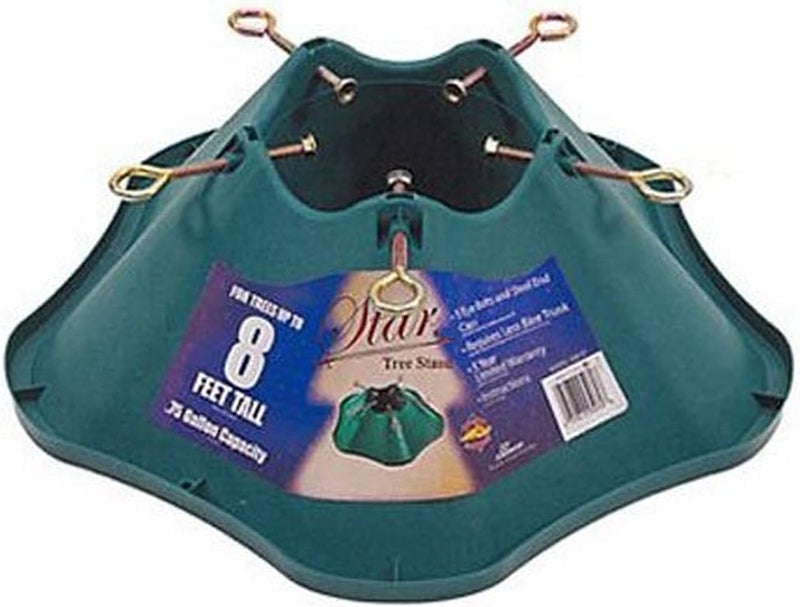 508-ST Christmas Tree Stand, Green Plastic, 8 Ft. Tree - Quantity 1