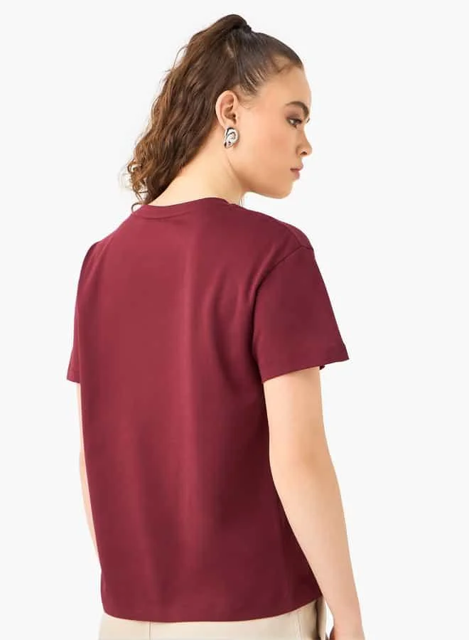 Lee Cooper Lc Logo Tee For Female