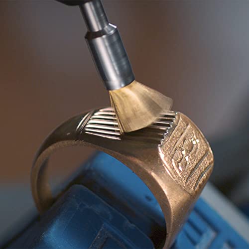 Dremel 537-02 Brass Brushes (2 Pack), 1/8" Diameter - Image 4