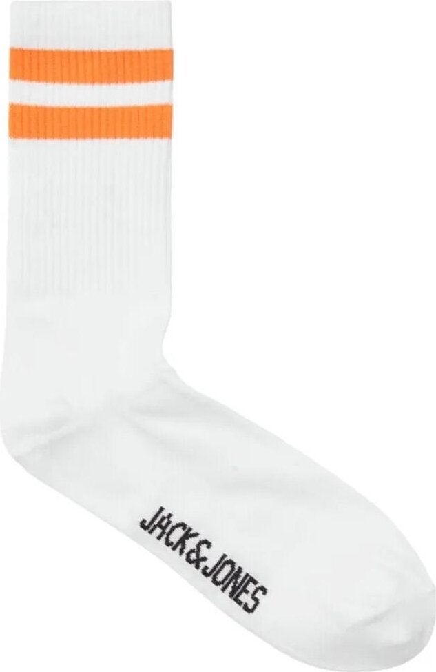 Jack Jones 12251468 Jaceli Stripes Tennis Socks 3 Pack White - Image 2
