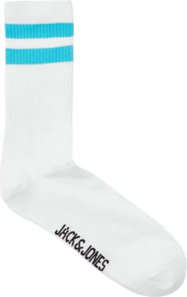 Jack Jones 12251468 Jaceli Stripes Tennis Socks 3 Pack White - Image 3