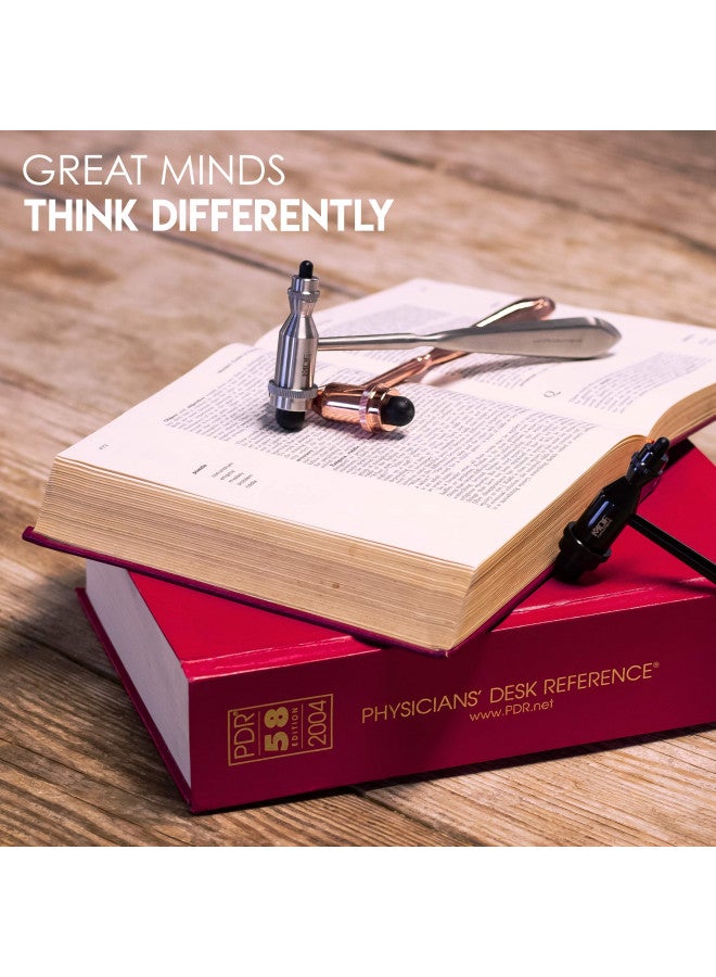 MDF Instruments, Tromner Neurological Reflex Hammer with Pointed tip Handle for cutaneous and Superficial responses - Free-Parts-for-Life & Lifetime Warranty - Red (MDF555-02) - Image 3