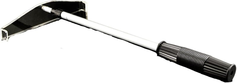 klarako Telescopic Chip Rake Stainless Steel Table Accessories Target Deluxe convenient 69cm Steel Chip Rake Poker Chip for Casino Poker - Image 1