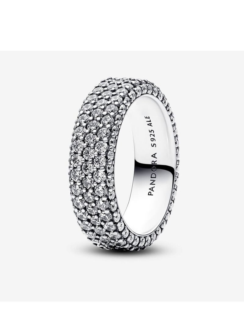 Pandora Timeless Pavé Triple Brilliance Ring