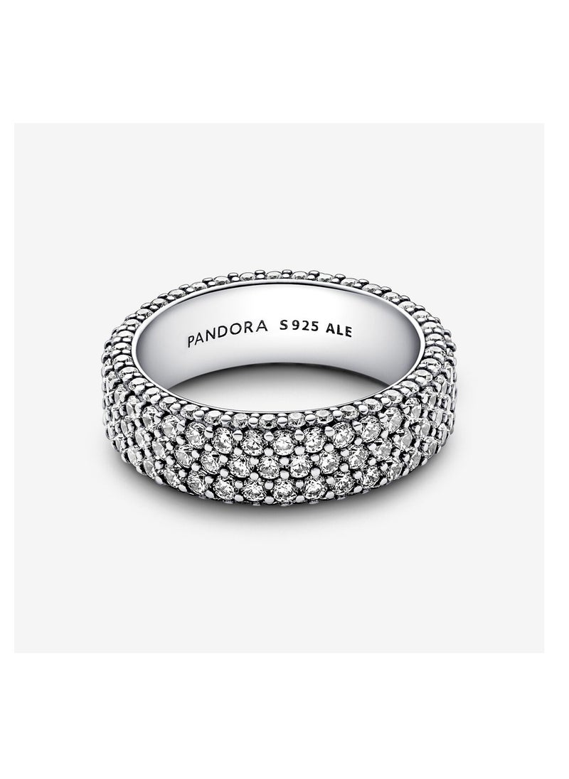 Pandora Timeless Pavé Triple Brilliance Ring