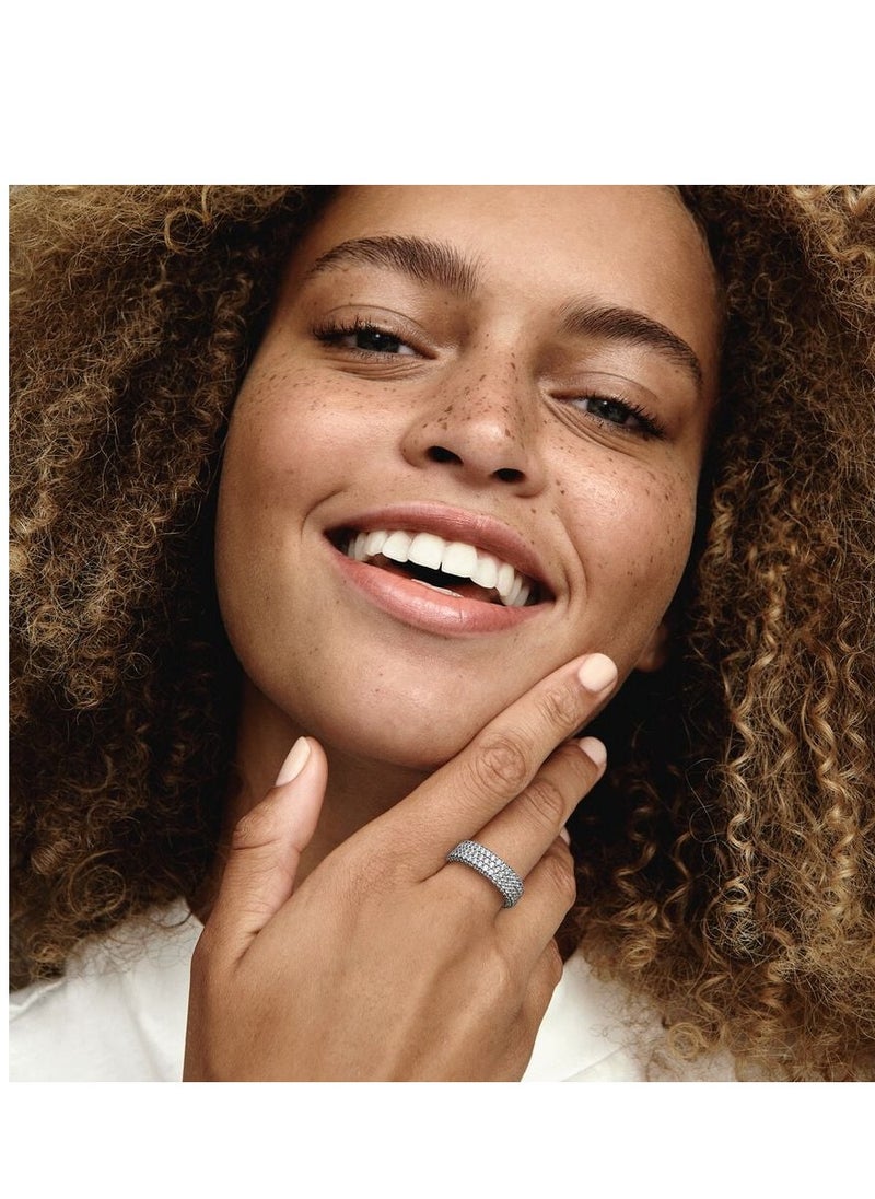 Pandora Timeless Pavé Triple Brilliance Ring