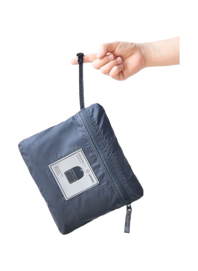 SUBURBIA Foldable Backpack, Skin-Friendly Clothing Bag, For Men And Women, Sports Fitness Travel Bag, Business Trip Lightweight Large Capacity, Black - Image 2