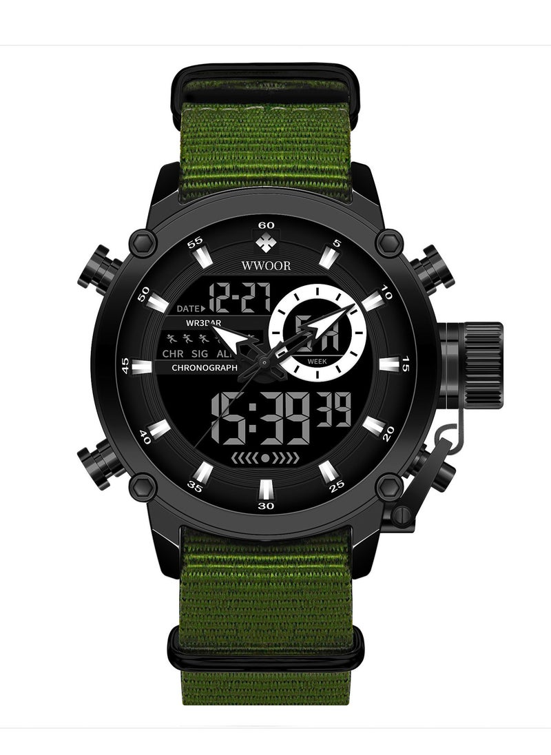 WWOOR Men's Sports Waterproof Watch  - Image 1