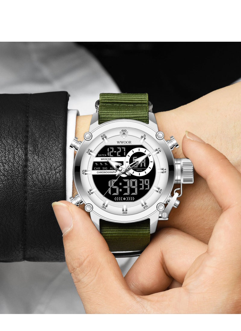 WWOOR Men's Sports Waterproof Watch  - Image 3